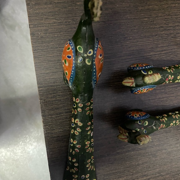 Set of three peacocks show piece - Picture 6 of 6